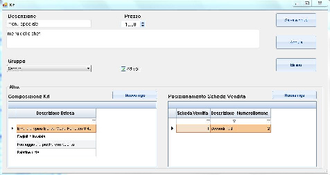 MENU COMPOSTI E PERSONALIZZABILI